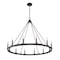Z-Lite Barclay 12 Light Chandelier, Matte Black 482R-12MB - alternate 6